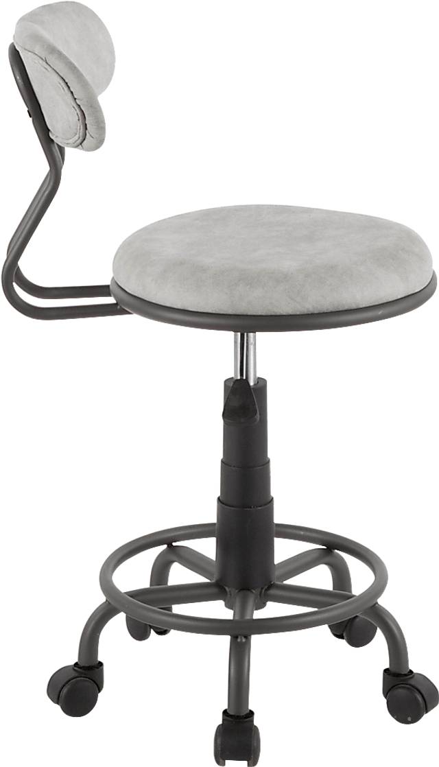 Kalamath Gray Office Chair - Thumbnail - Image 3