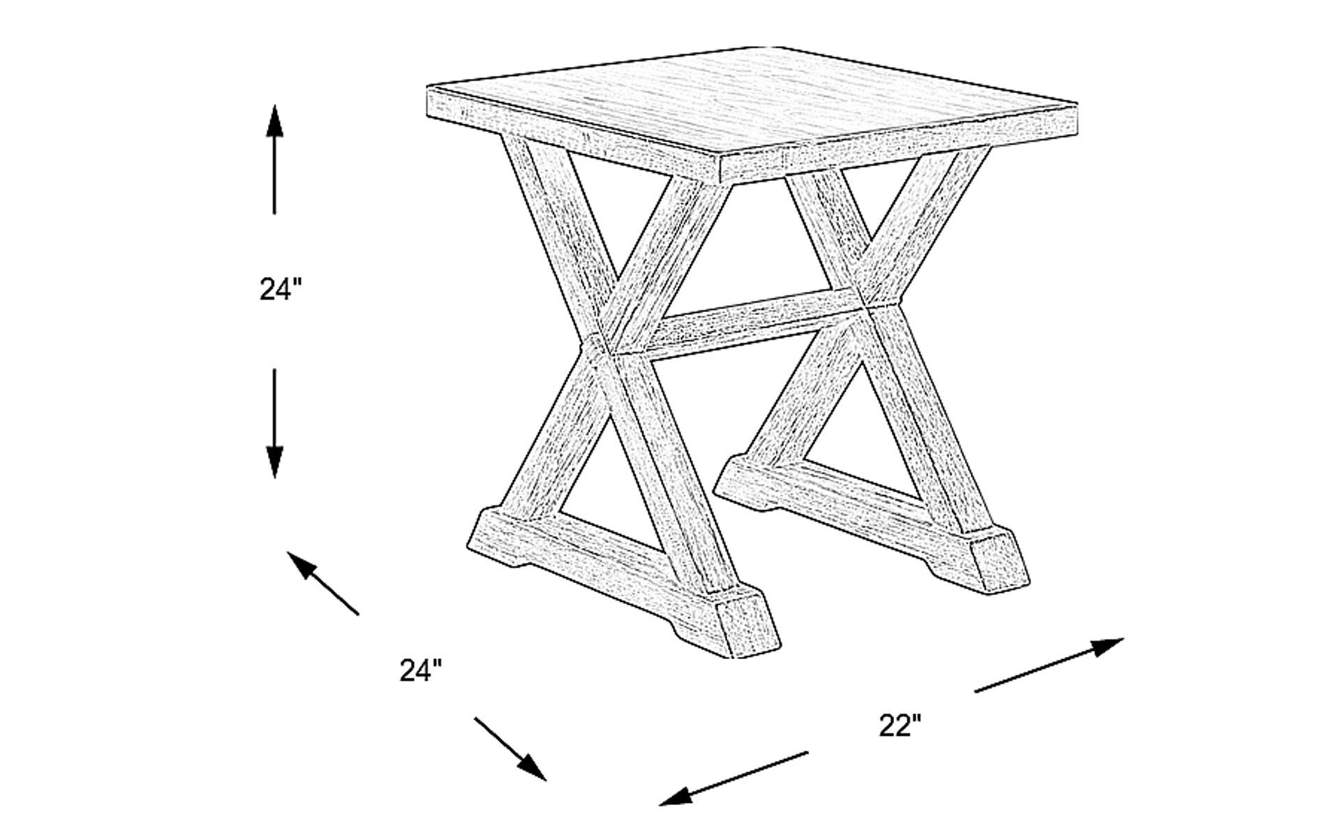 Dimension Image. Please refer to the Dimension Tab on this page for dimension details.