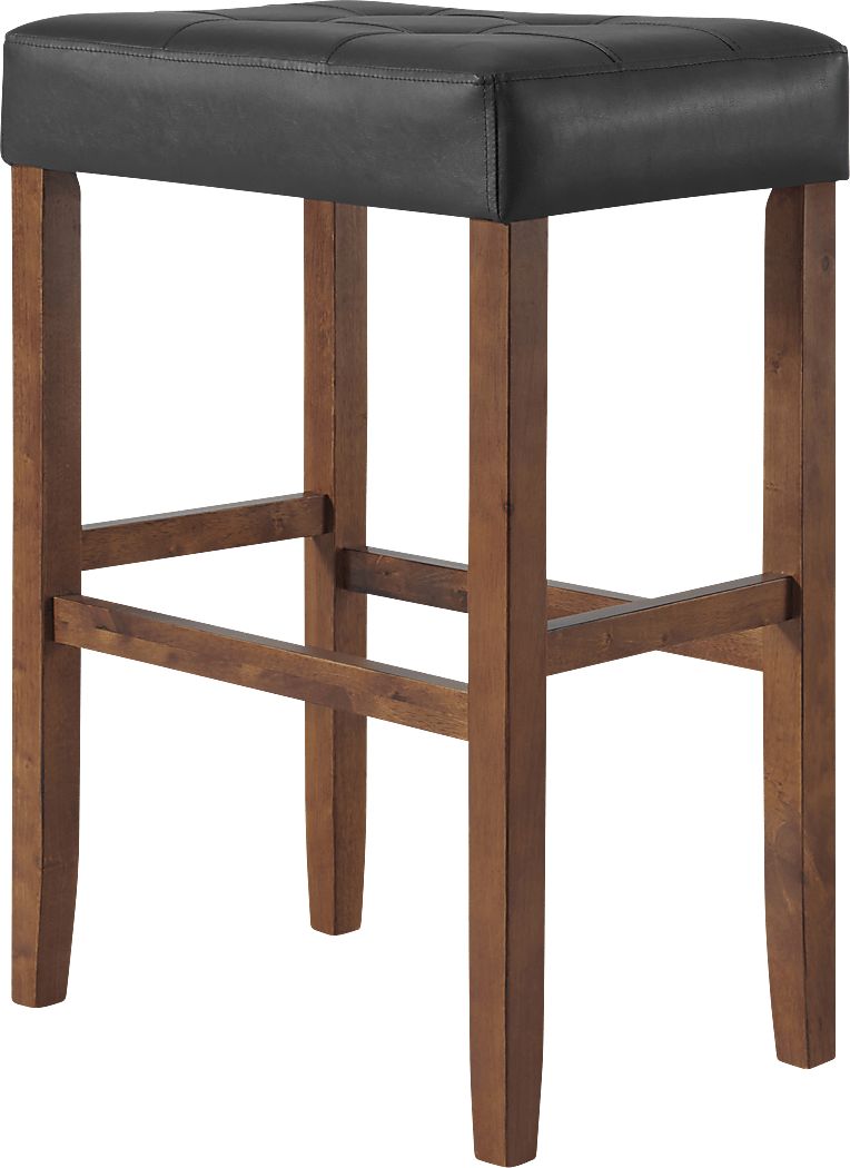 Kaldyn Black/Brown Barstool