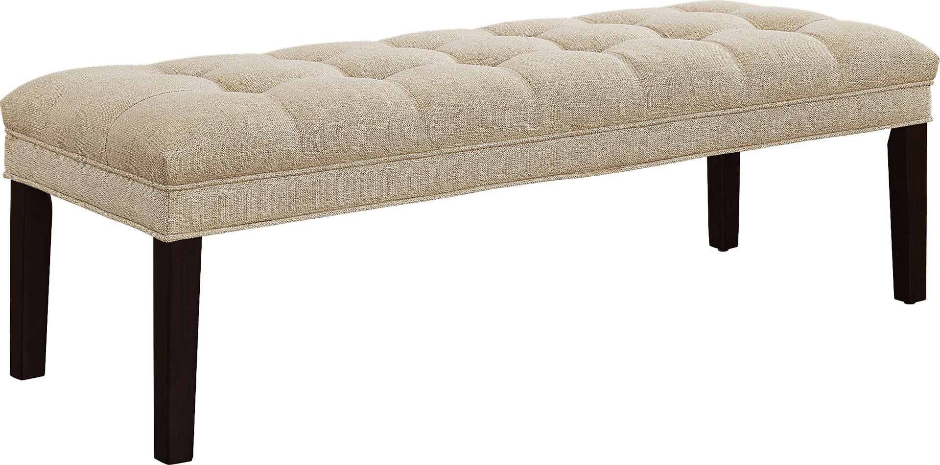 Kaliko Beige Bed Bench - Image 1