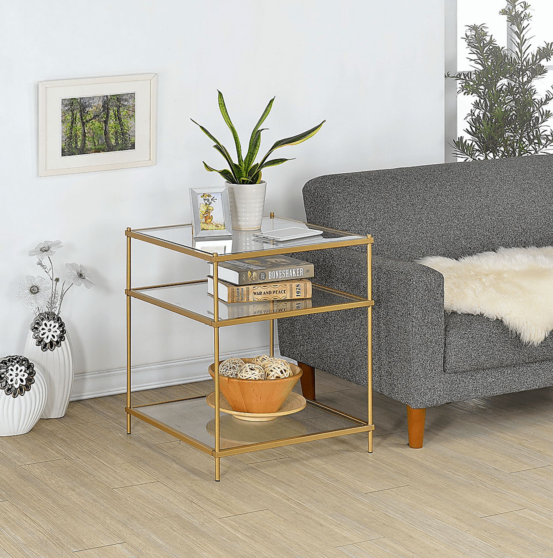 Kalin Gold End Table - Image 2