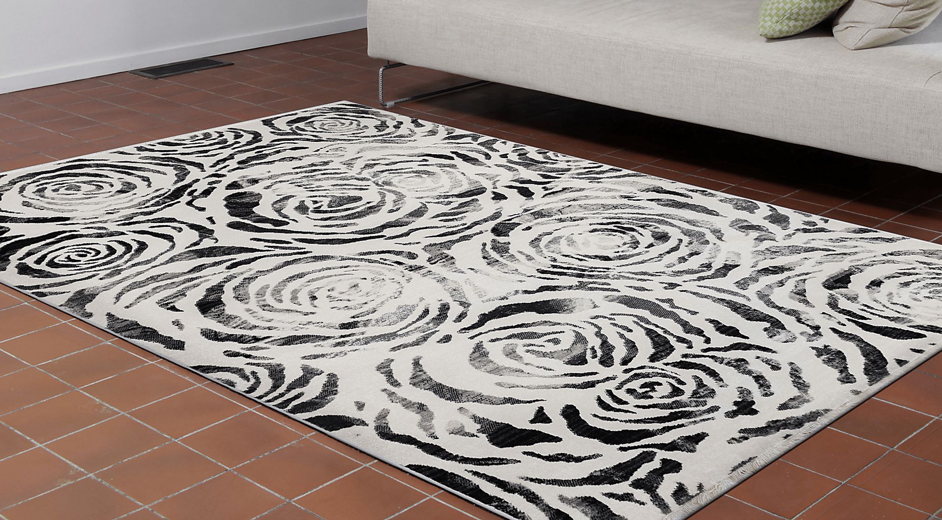 Kalina Gray 7'10 x 10' Rug - Image 3