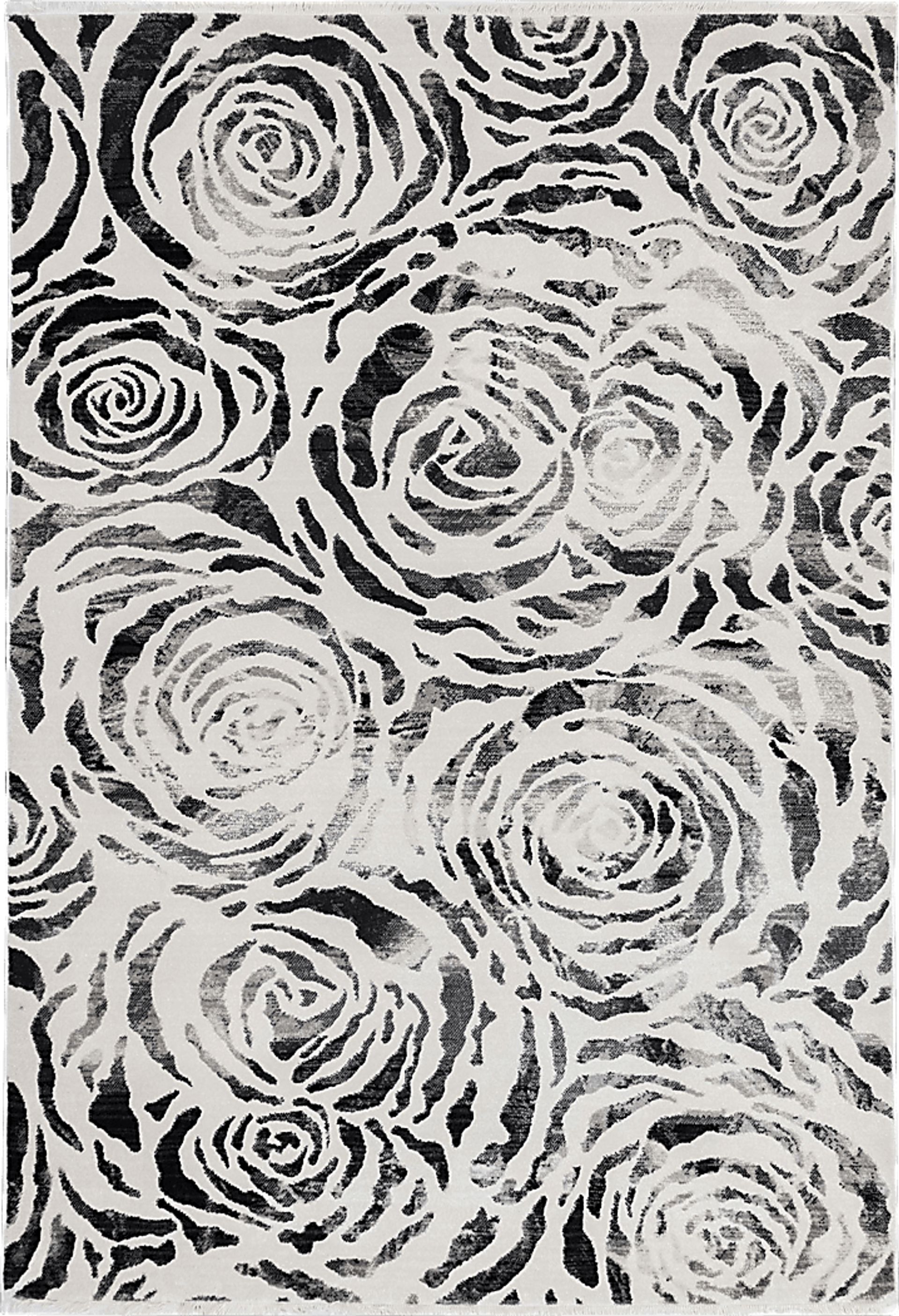 Kalina Gray 7'10 x 10' Rug - Image 1