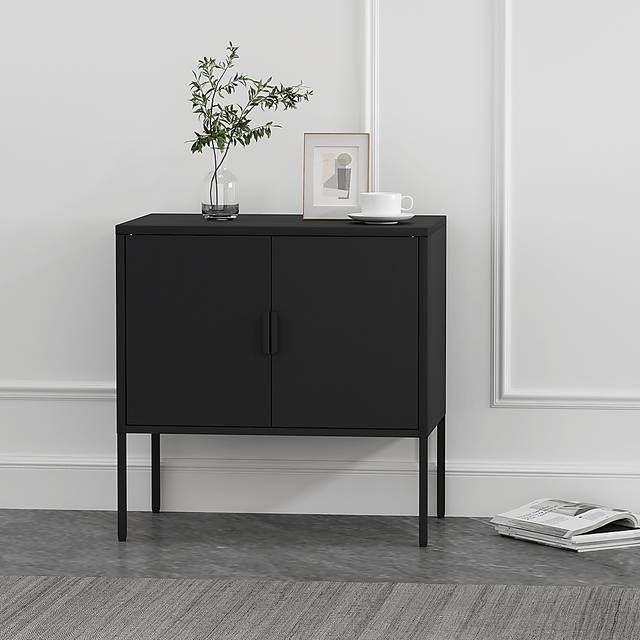Kalispelly Black Accent Cabinet - Thumbnail - Image 2