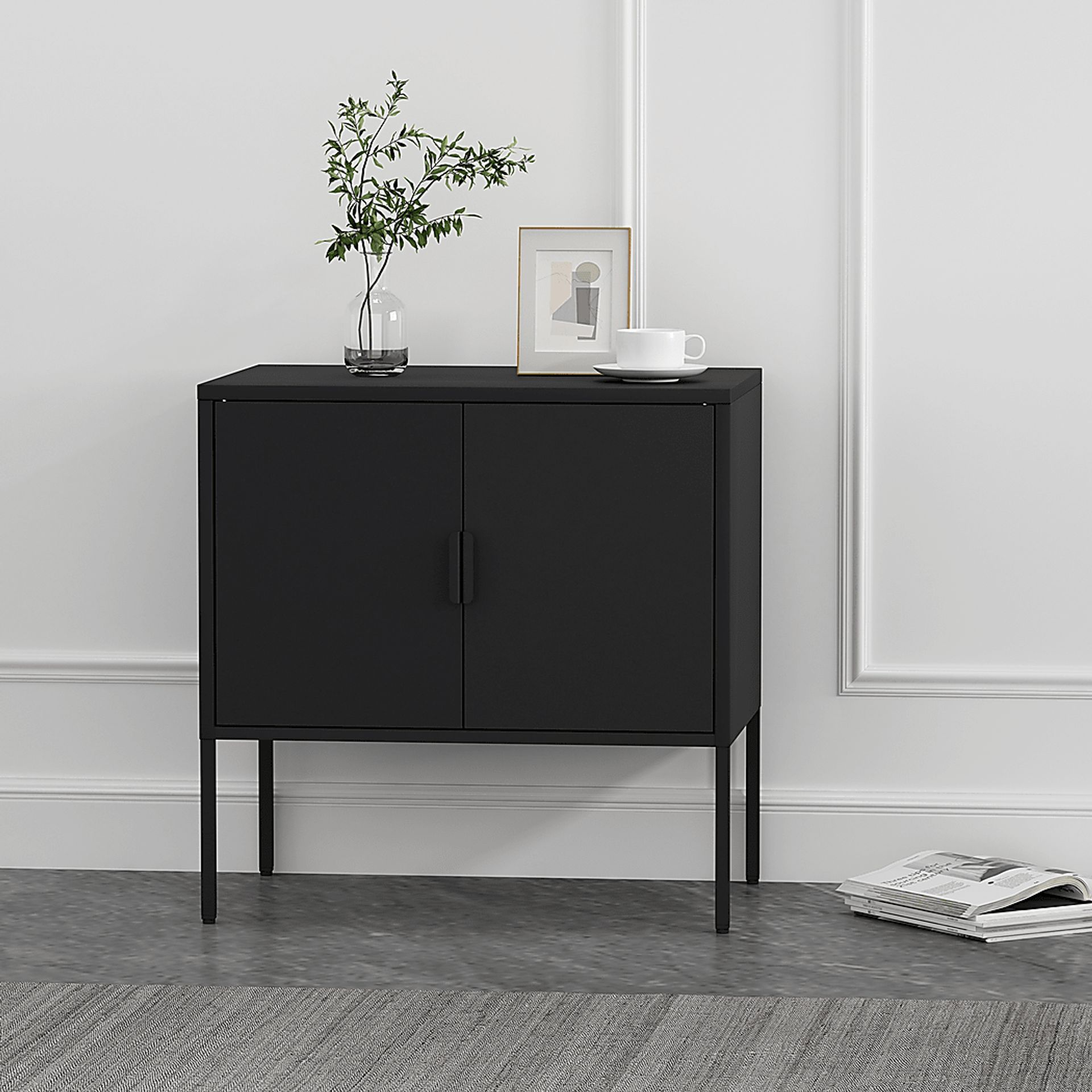 Kalispelly Black Accent Cabinet - Image 2