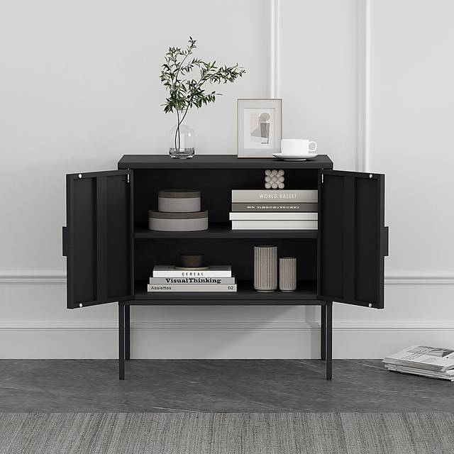 Kalispelly Black Accent Cabinet - Thumbnail - Image 3