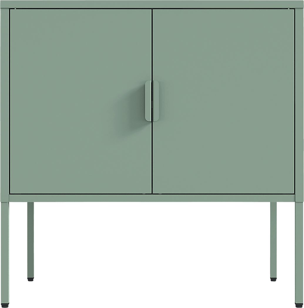 Kalispelly Green Accent Cabinet