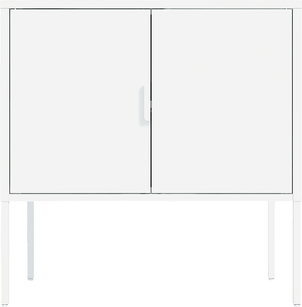 Kalispelly White Accent Cabinet