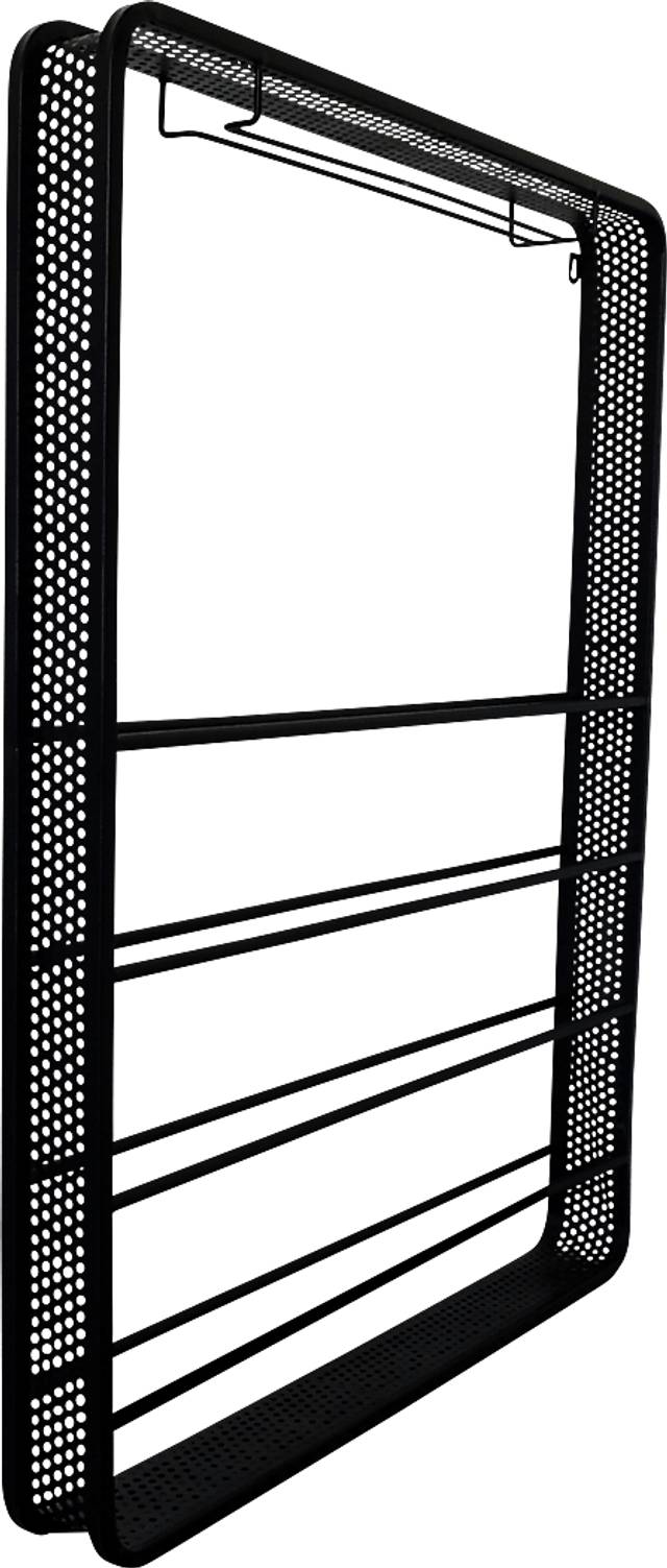 Kallam Black Wine Rack - Thumbnail - Image 2