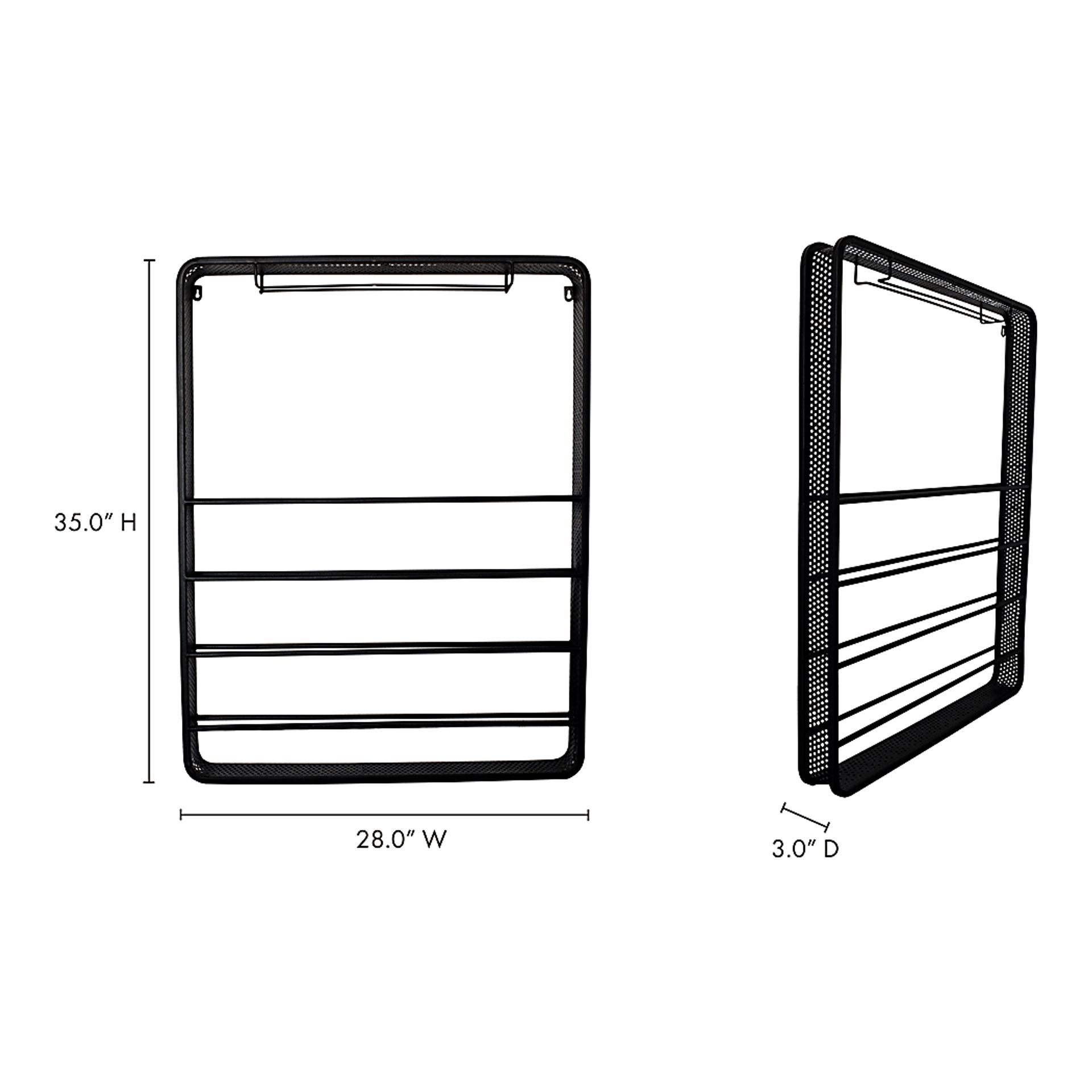 Kallam Black Wine Rack - Image 6
