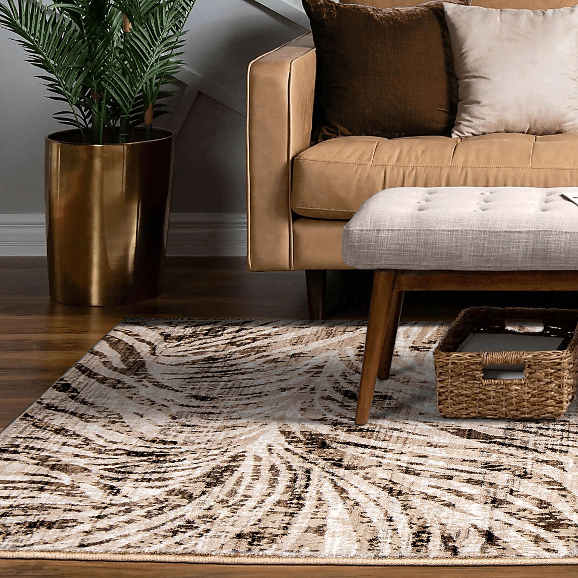 Kallas Beige 7'10 x 10'10 Rug - Image 4
