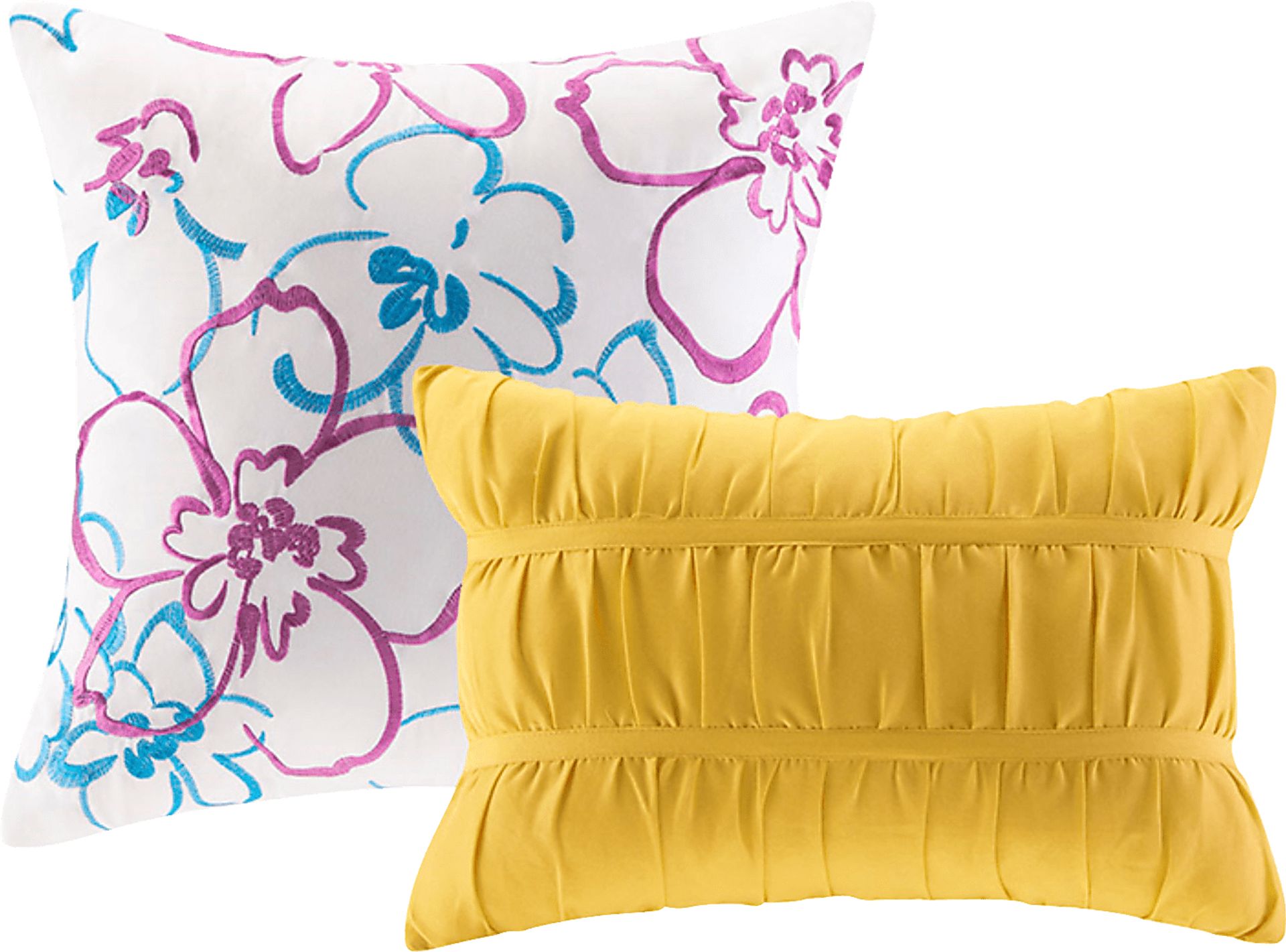 Kallmia Blue Twin/Twin XL Comforter Set - Image 3