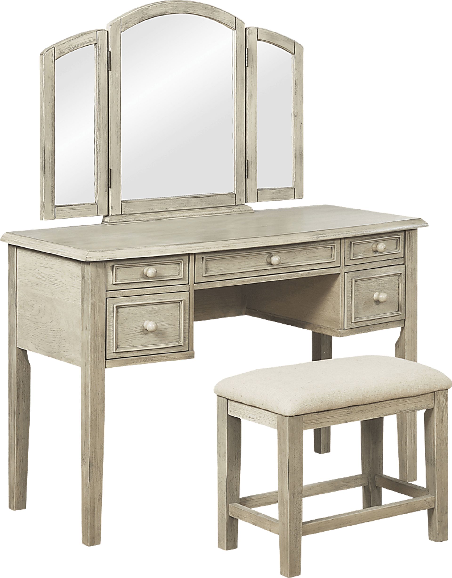 Kallorama Brown Vanity Set - Image 2