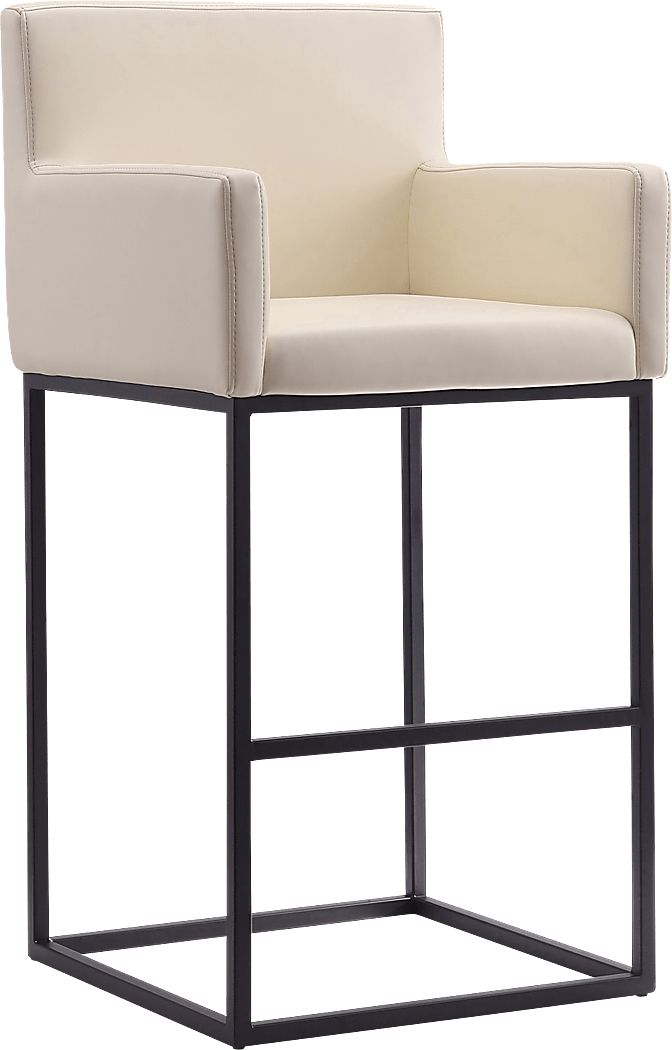 Kalmath Beige Barstool
