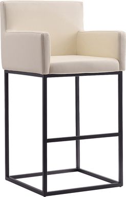 Kalmath Beige Barstool