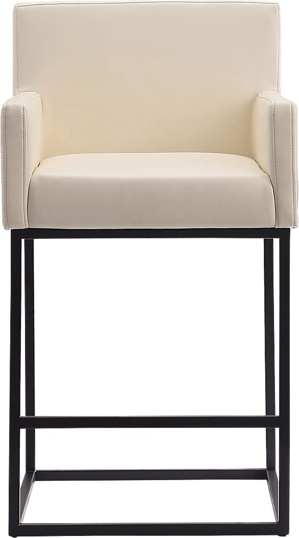 Kalmath Beige Counter Height Stool