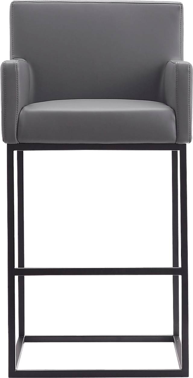 Kalmath Gray Barstool - Thumbnail - Image 2