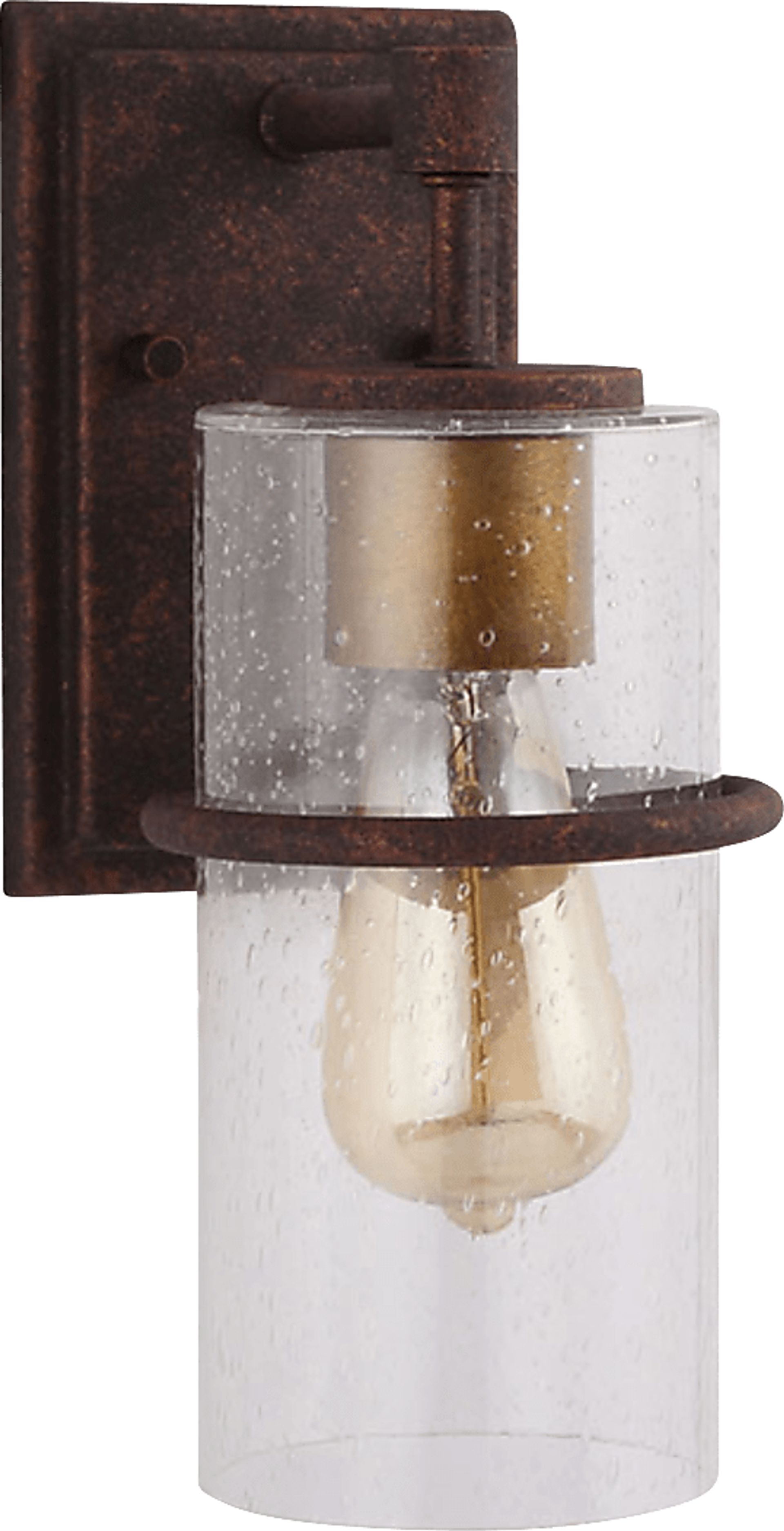 Kalmia View Brown Small Outdoor Sconce - Image 1