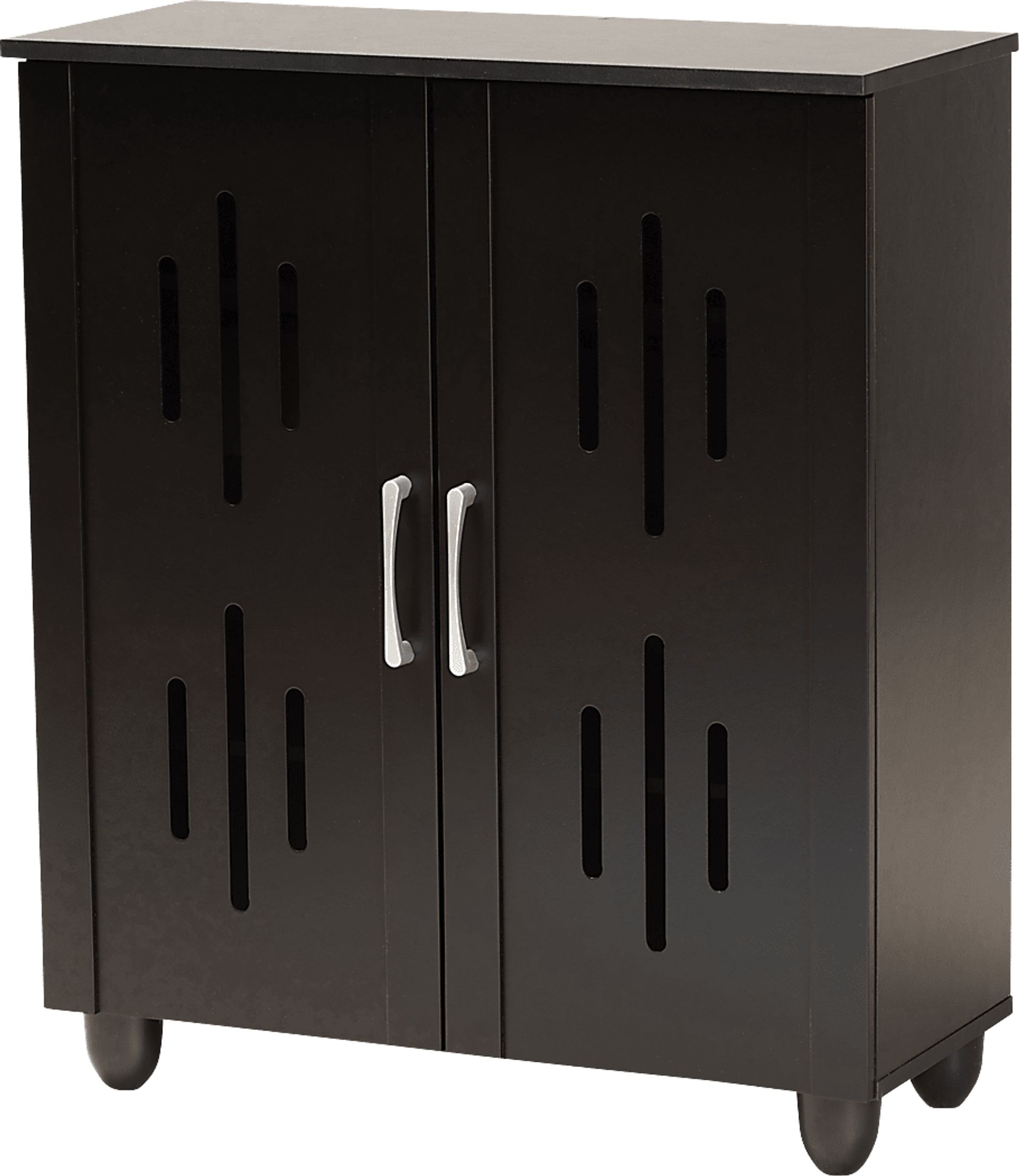 Kaloken Brown Shoe Storage Cabinet - Image 1