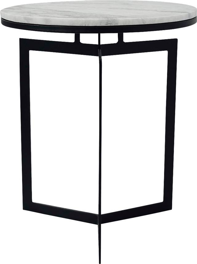 Kalopa White Accent Table - Thumbnail - Image 2