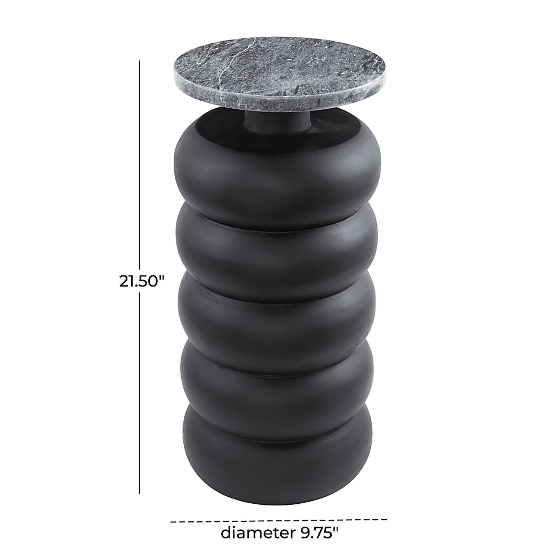 Kalwa Black Accent Table - Image 7