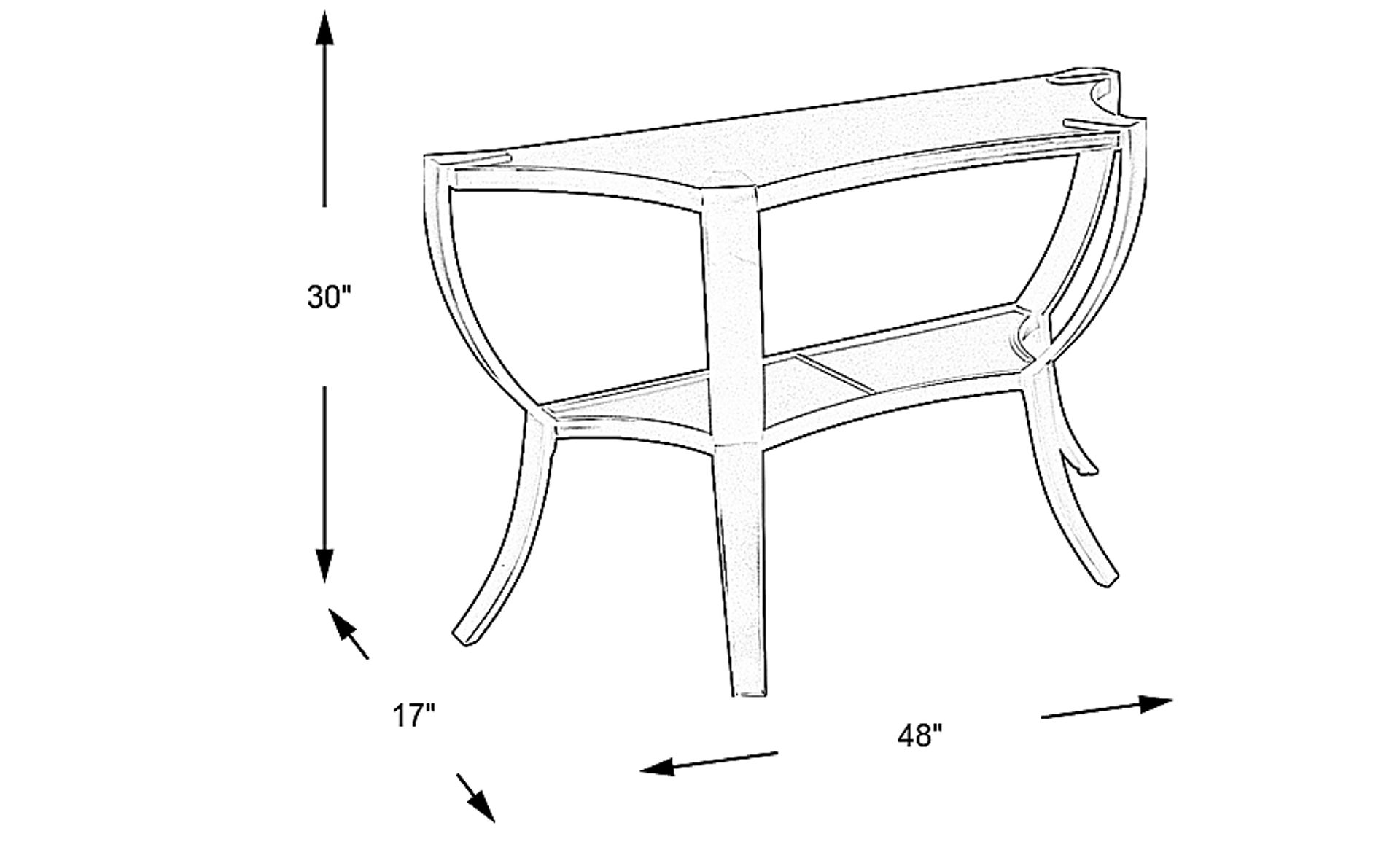 Dimension Image. Please refer to the Dimension Tab on this page for dimension details.