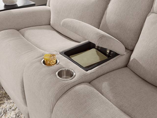 Kamden Place Cement 2 Pc Dual Power Reclining Living Room - Thumbnail - Image 11