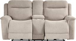 dual power reclining loveseat