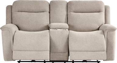 dual power reclining loveseat