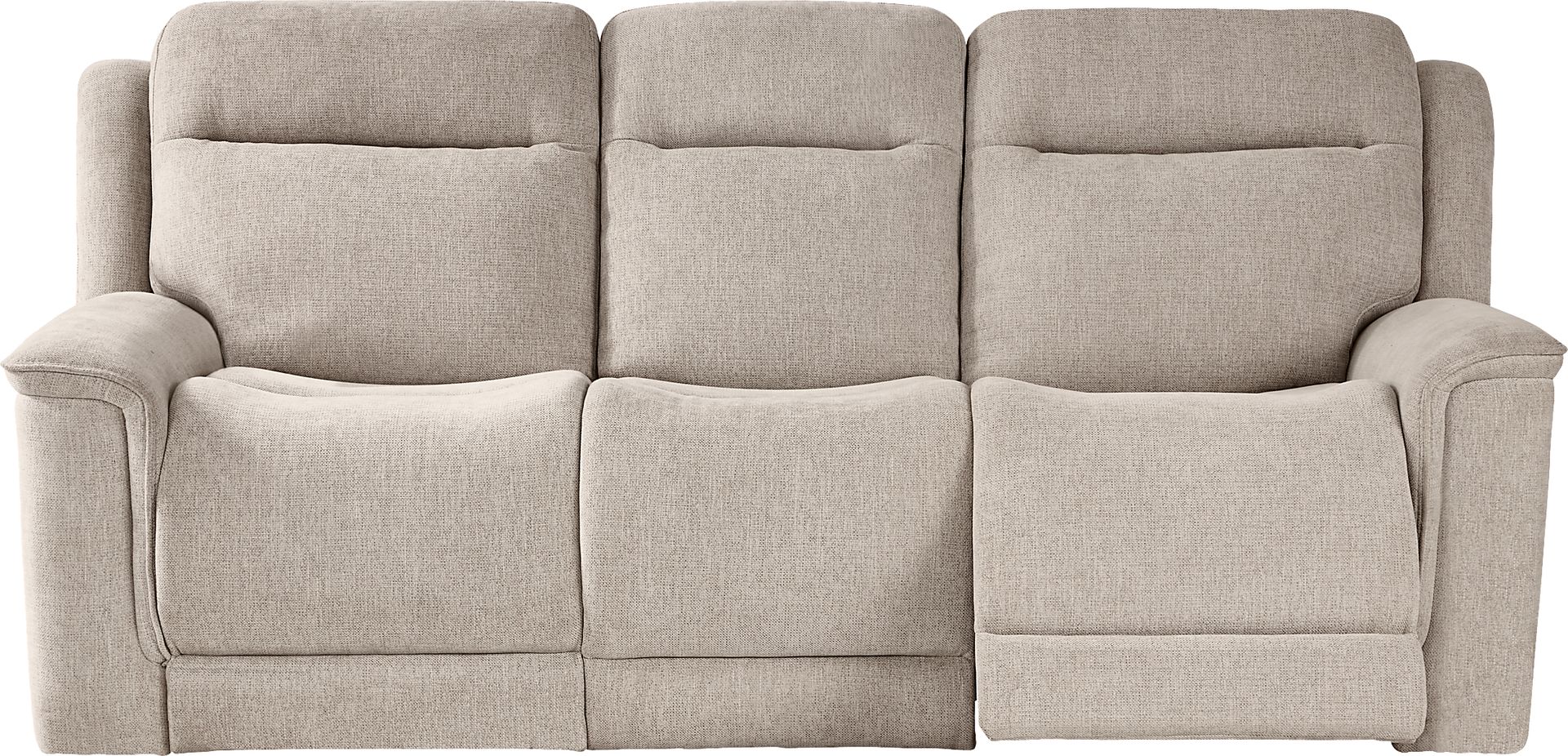Kamden Place Cement 2 Pc Dual Power Reclining Living Room - Image 2