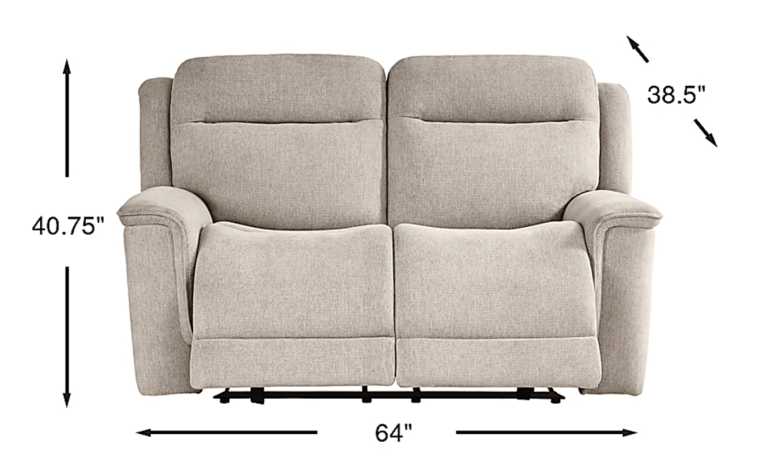 Kamden Place Non-Power Reclining Loveseat