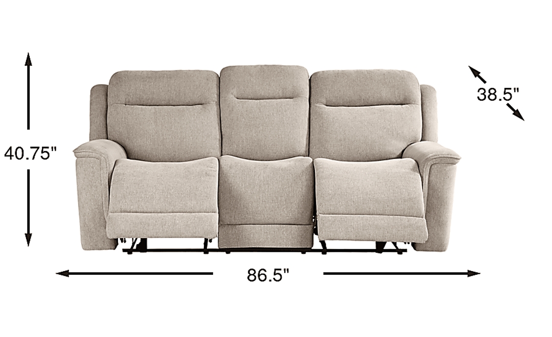 Kamden Place Non-Power Reclining Sofa