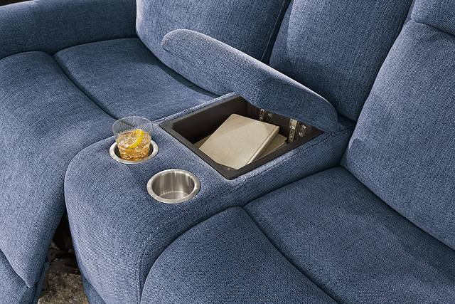 Kamden Place Cobalt 7 Pc Dual Power Reclining Living Room - Thumbnail - Image 11