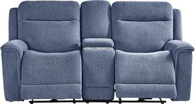 dual power reclining loveseat
