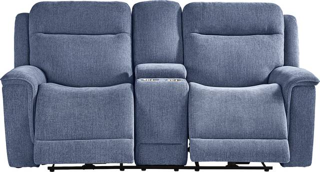 Kamden Place Cobalt 7 Pc Dual Power Reclining Living Room - Thumbnail - Image 9
