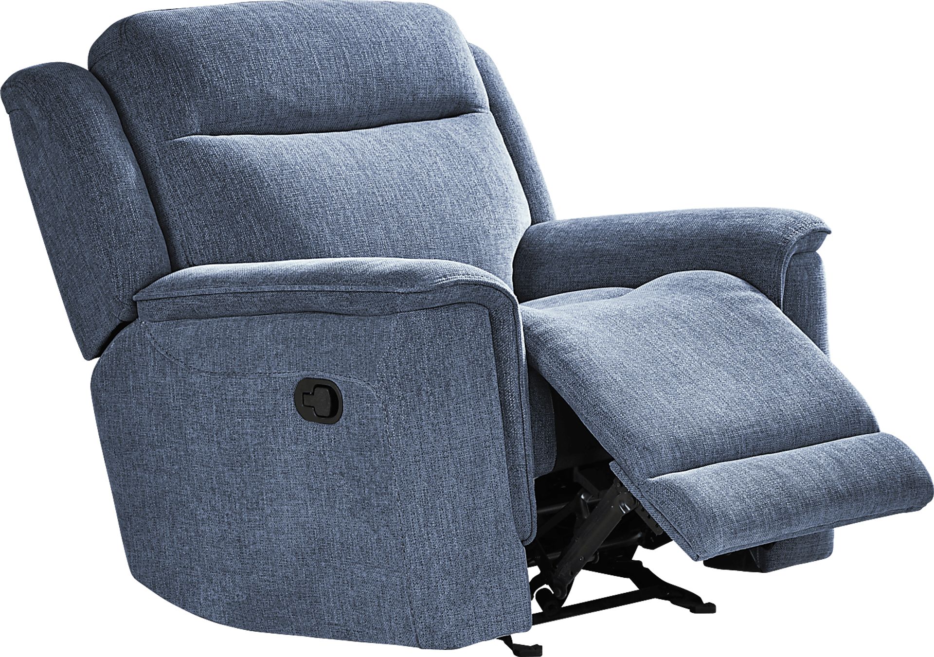 Kamden Place Cobalt Recliner - Image 3