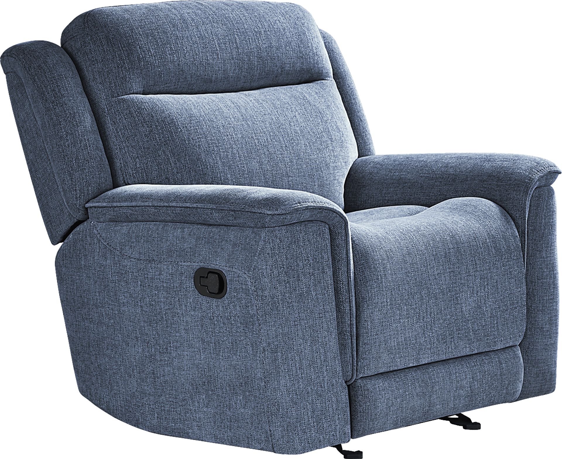 Kamden Place Cobalt Recliner - Image 1