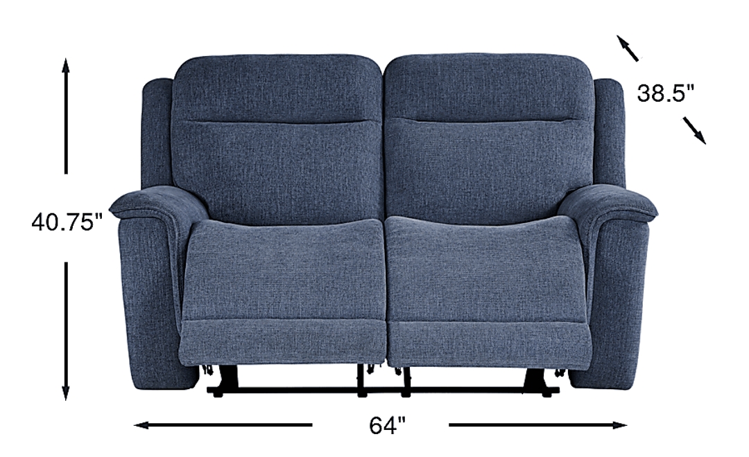 Kamden Place Non-Power Reclining Loveseat