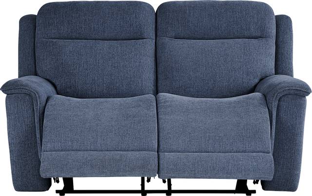 Kamden Place Cobalt Reclining Loveseat - Thumbnail - Image 1