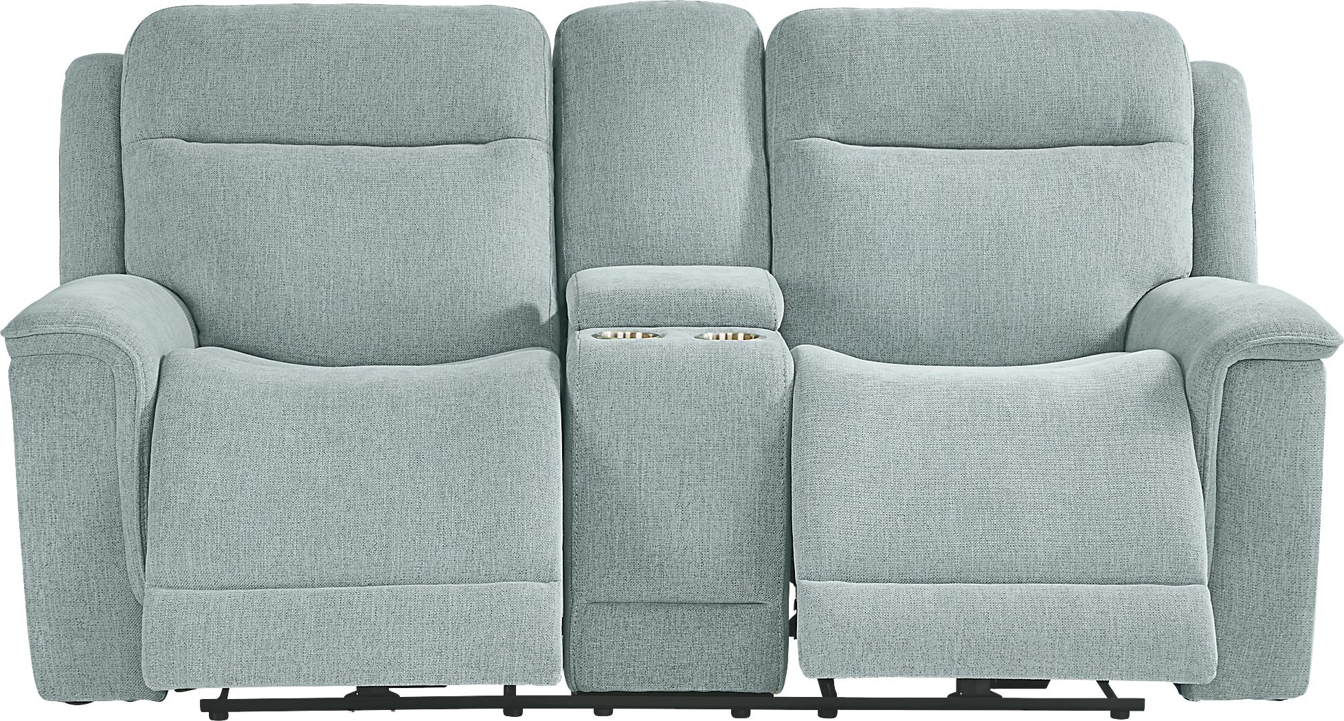dual power reclining loveseat