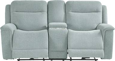 dual power reclining loveseat