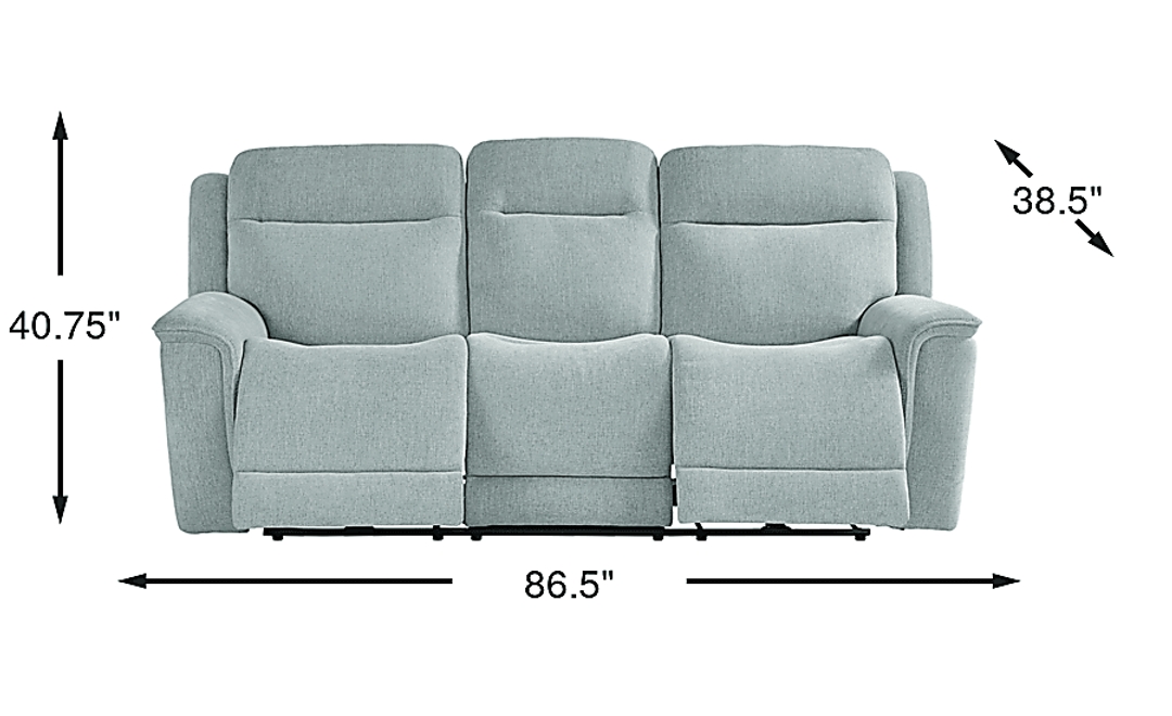 Kamden Place Dual Power Reclining Sofa