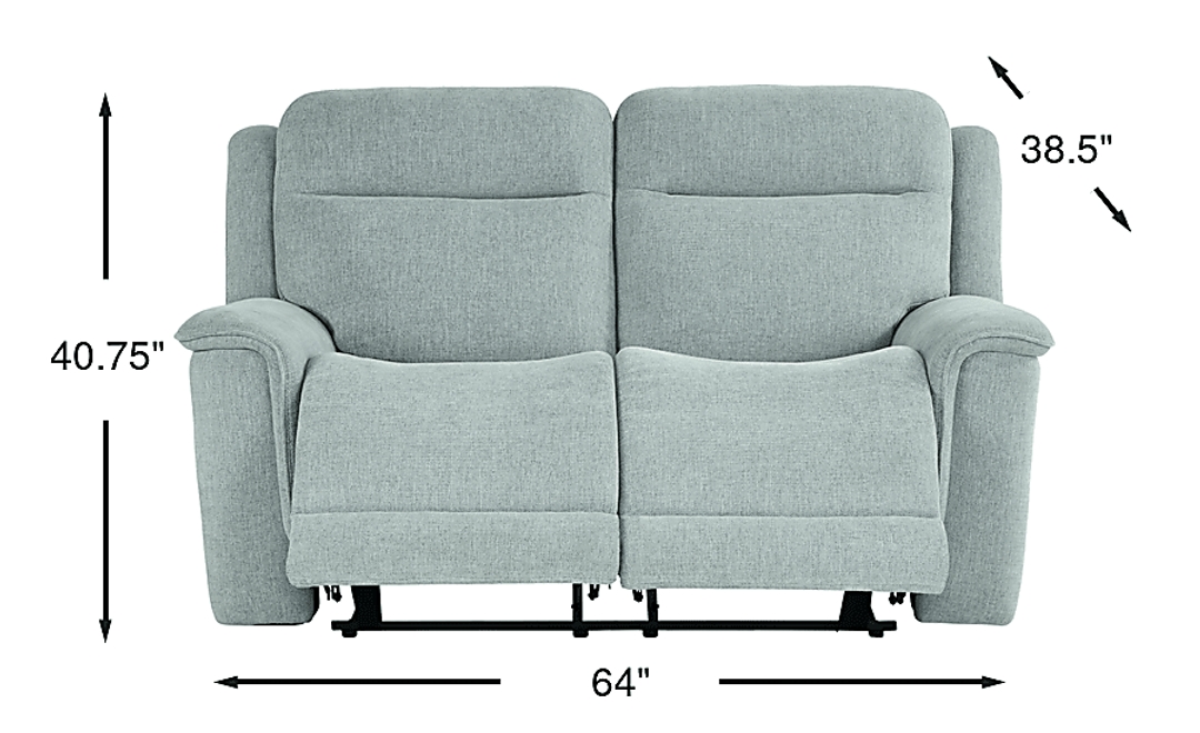 Kamden Place Non-Power Reclining Loveseat