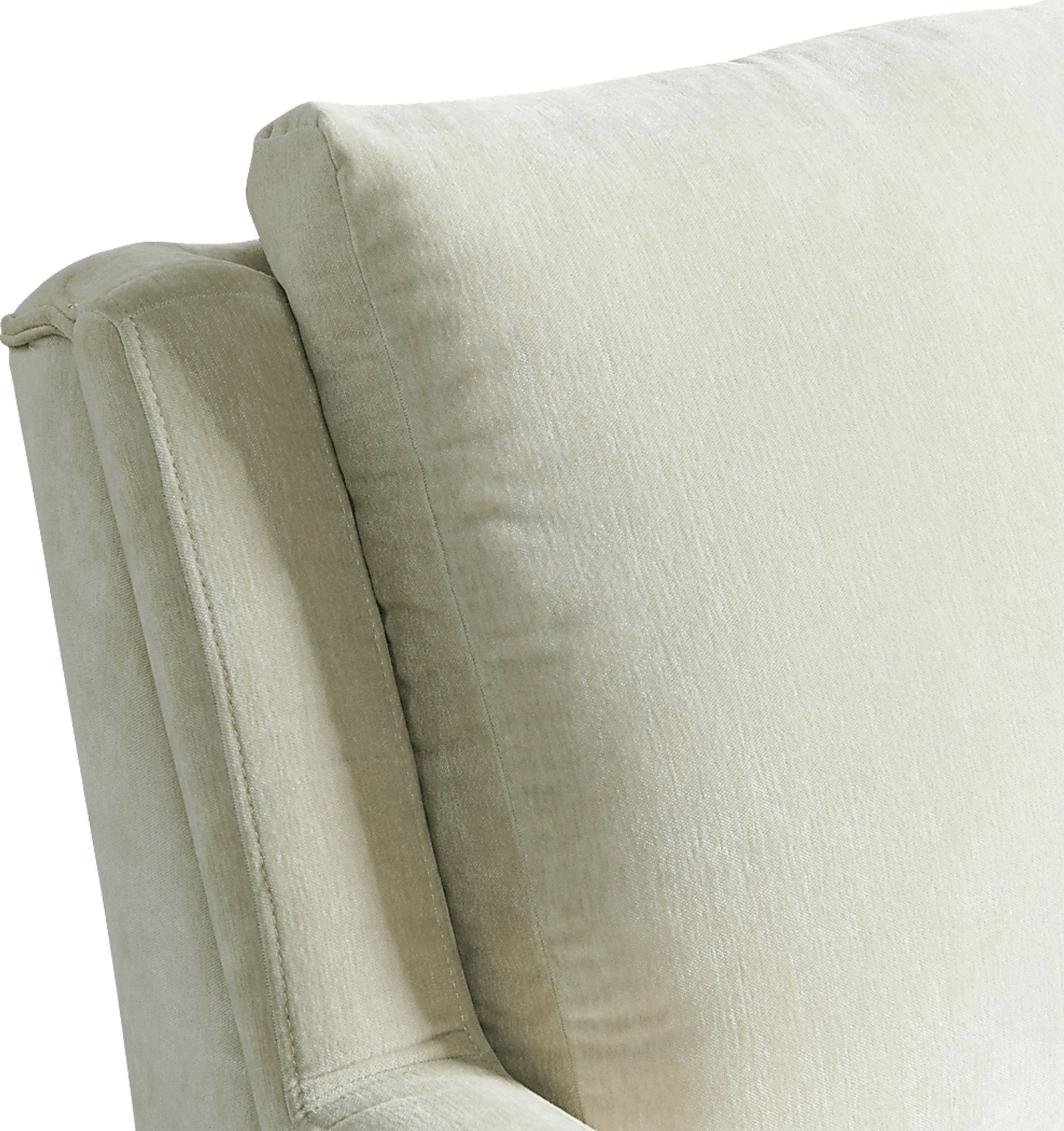 Kamela Beige Accent Chair - Image 4