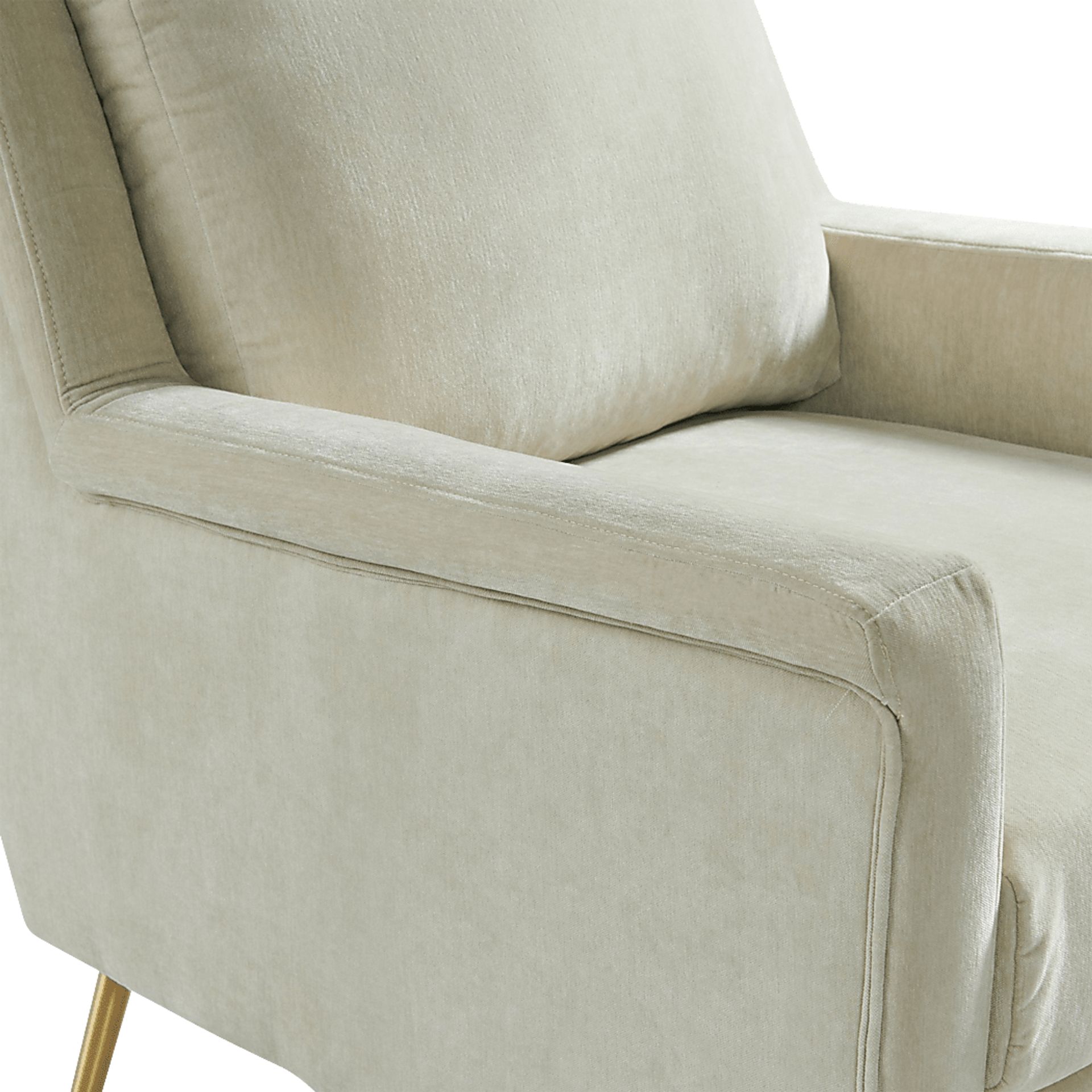 Kamela Beige Accent Chair - Image 5