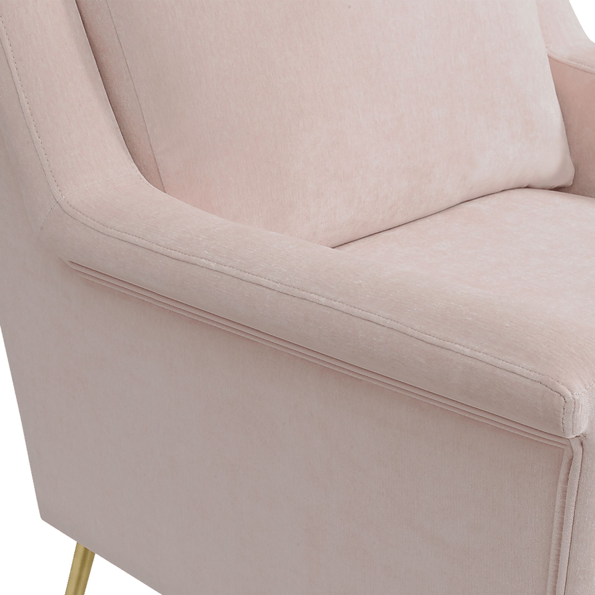 Kamela Blush Accent Chair - Image 7