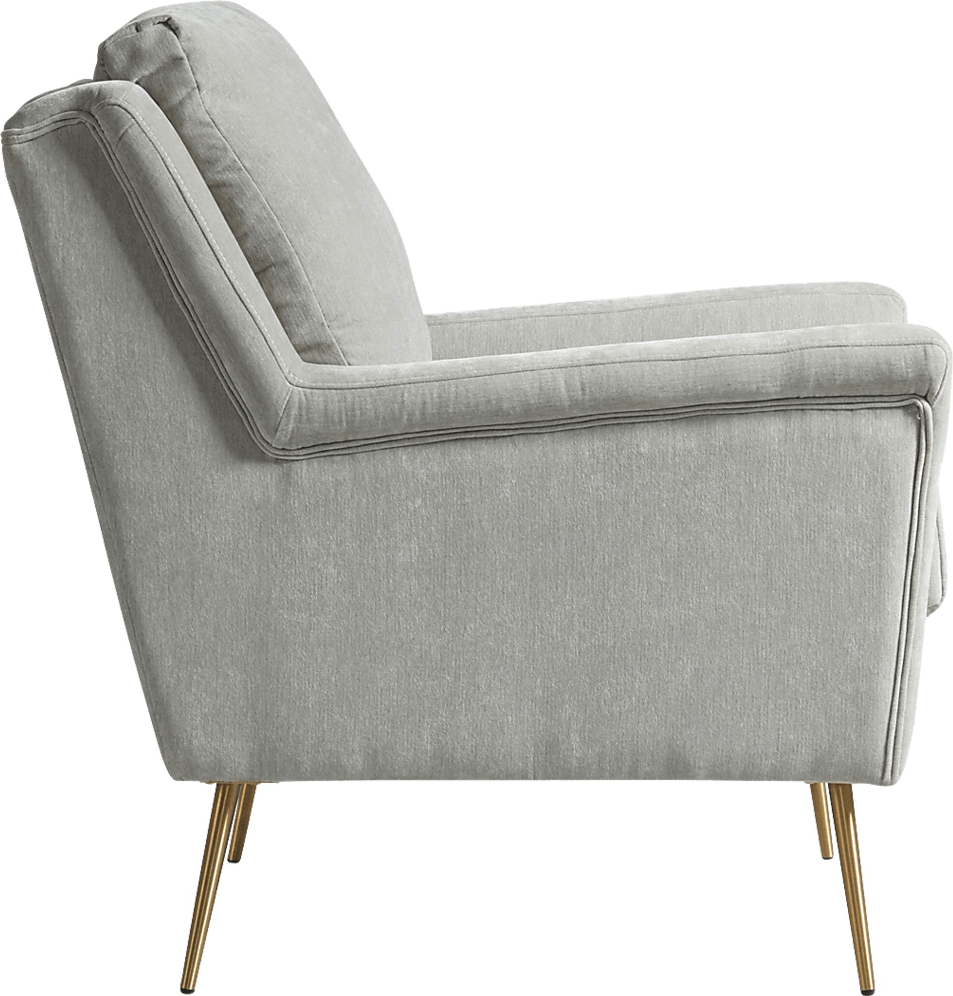 Kamela Gray Accent Chair - Image 3