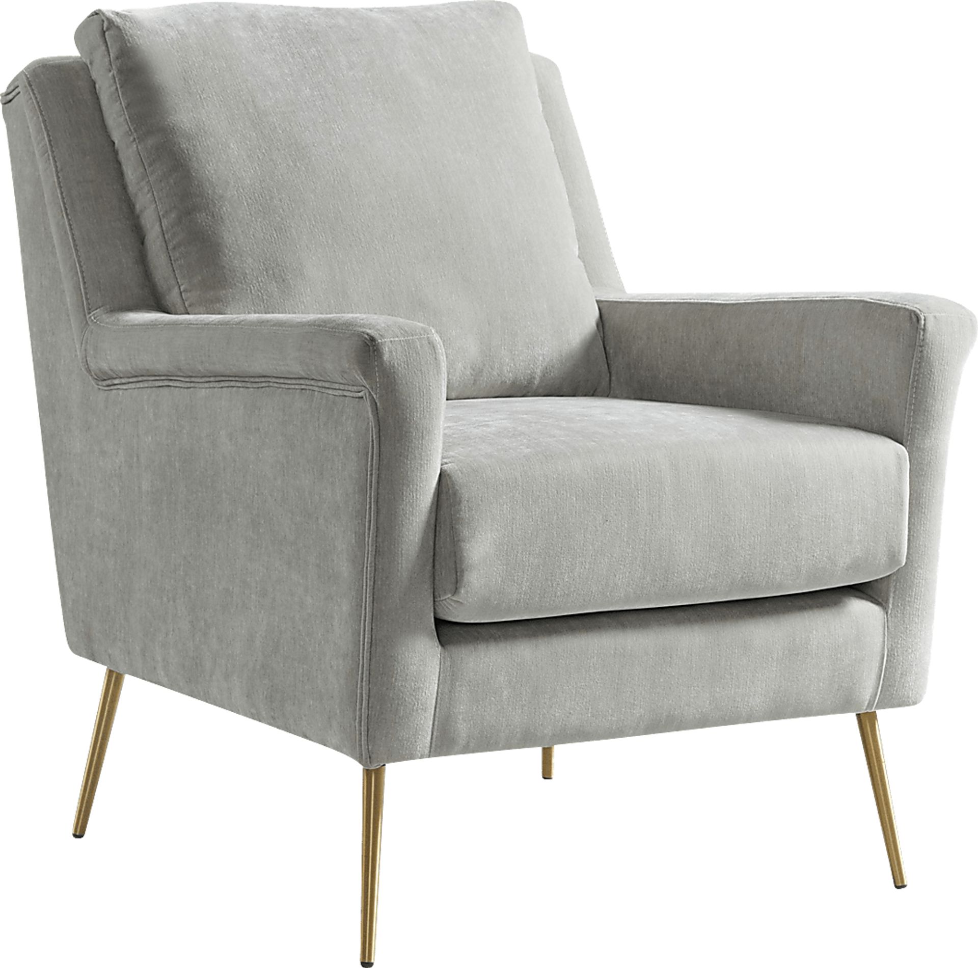 Kamela Gray Accent Chair - Image 1