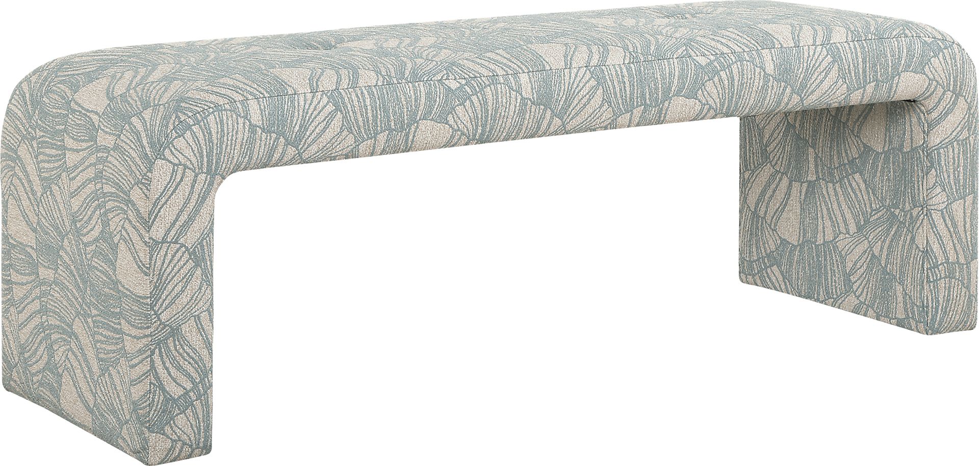 Kamer Blue Accent Bench - Image 5