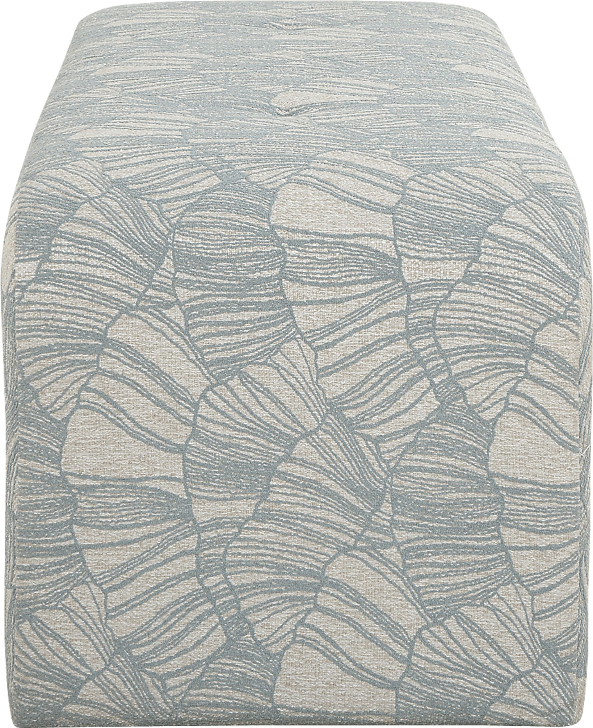 Kamer Blue Accent Bench - Image 6